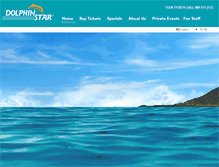 Tablet Screenshot of dolphin-star.com